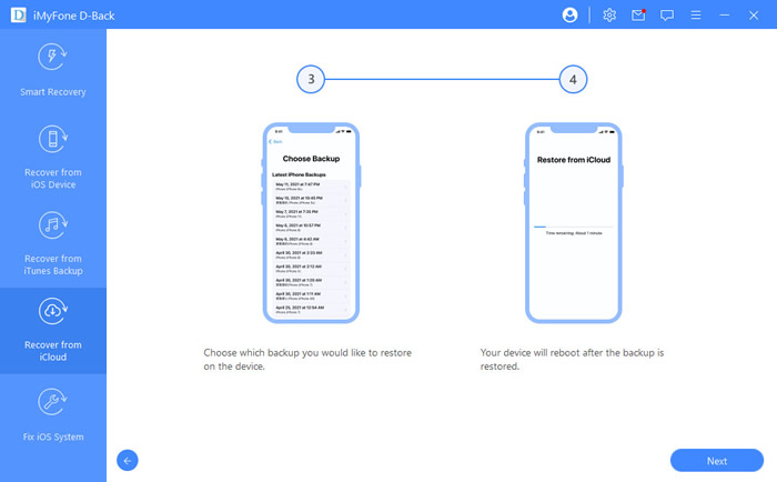 recovering photos from icloud