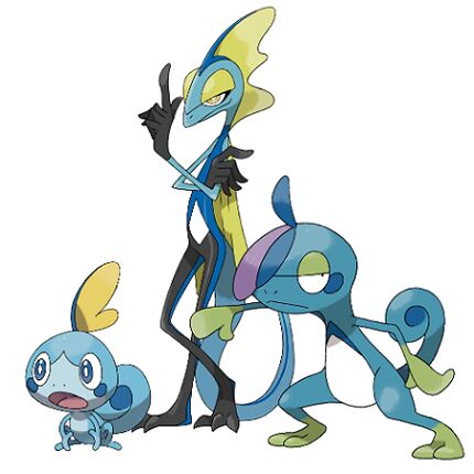 Sobble Pokémon Sword e Pokémon Shield