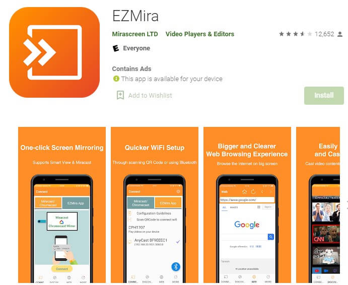 EZMira app