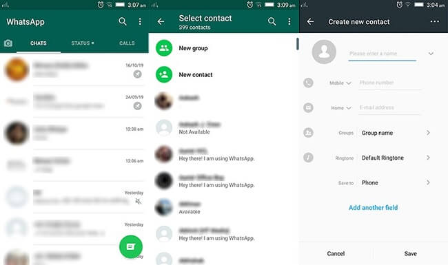 how to add whatsapp on your phone