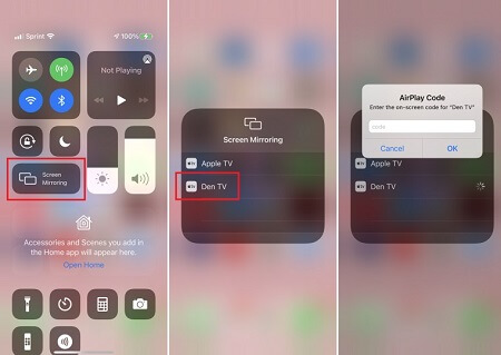 use airplay mirror