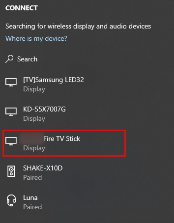 how to mirror windows pc to firestick step