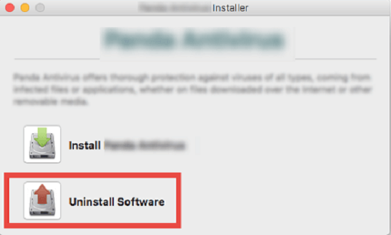 unistall software