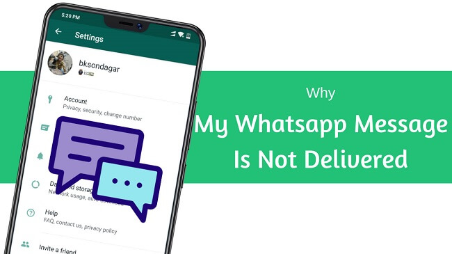 whatsapp message not delivered until app opened in iphone