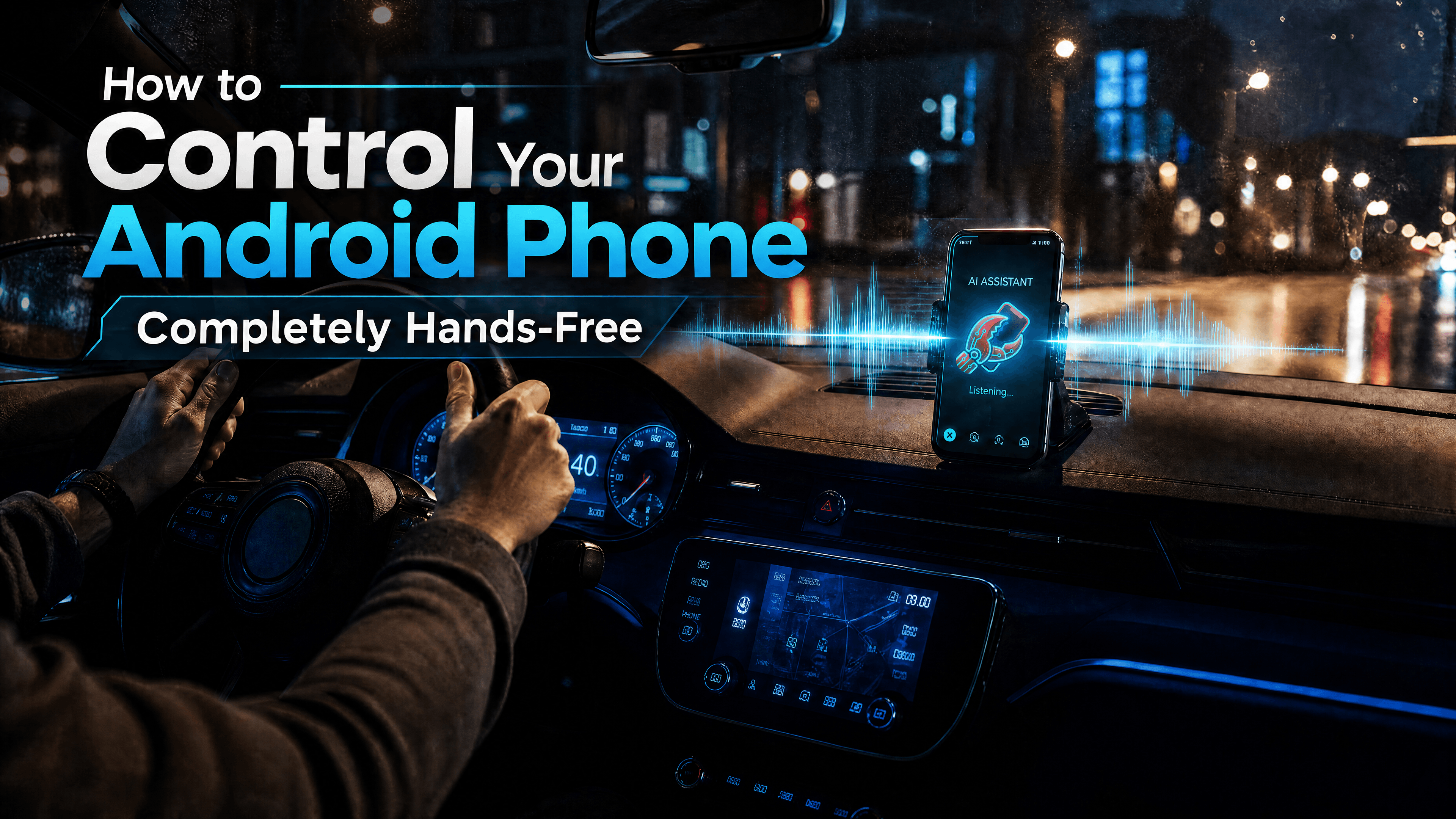how to control your android phone handes free
