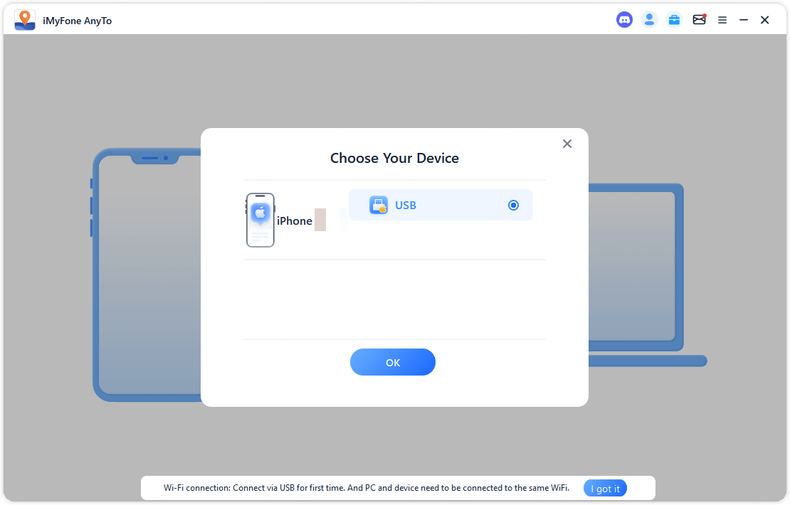 choose your device