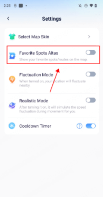 anyto android favorite spots altas