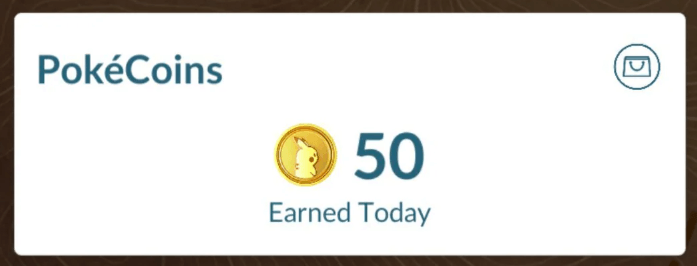 earn 50 pokecoins daily