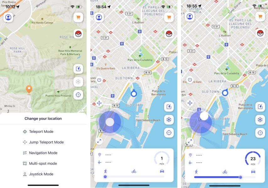 locachange ios gps joystick