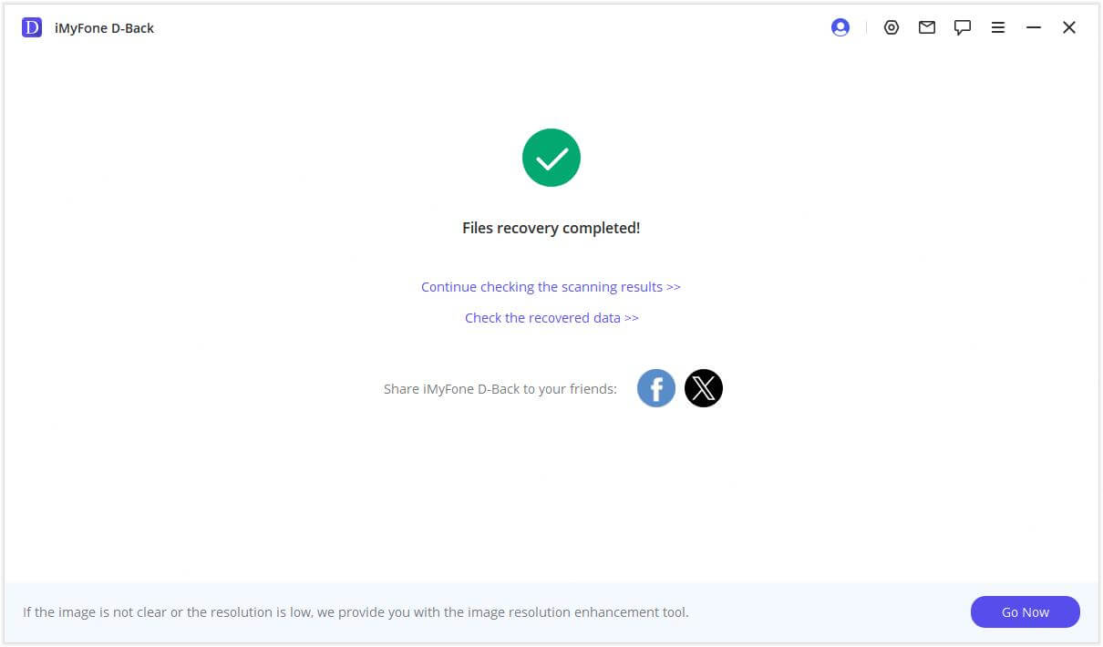 recover your data in itunes successfully