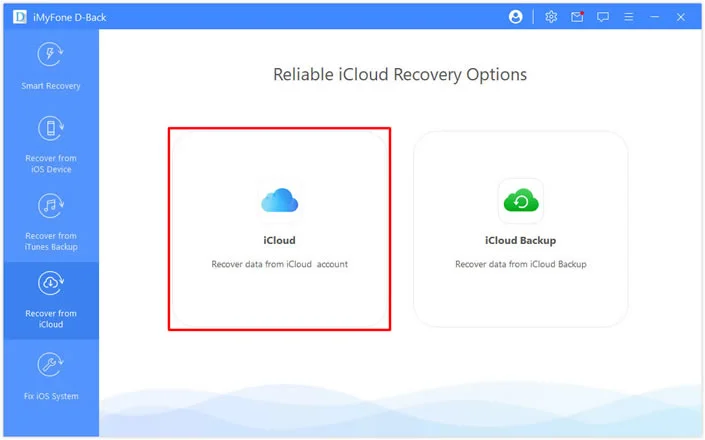 recover from icloud account