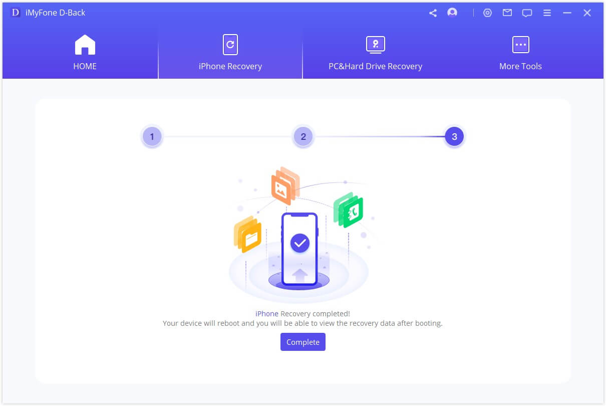 recover to device process