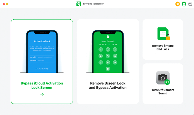 choose bypass icloud activation lock screen