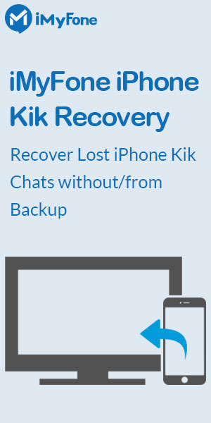 iMyFone iPhone Kik Recovery