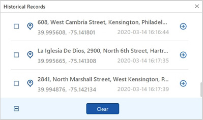 location records