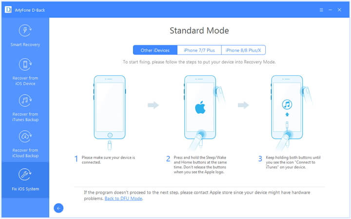 select and download firmware