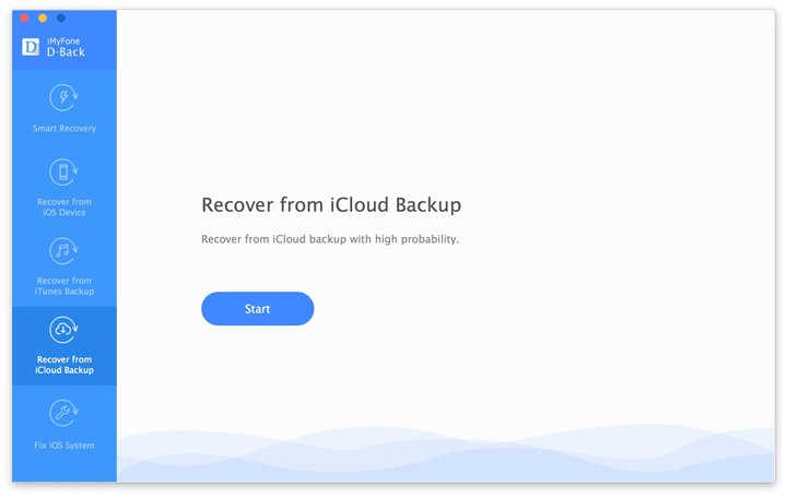 Recover Deleted Data on iPhone 7 from iCloud Backup