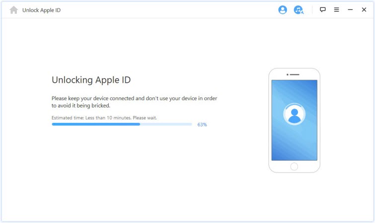 正在解鎖apple ID