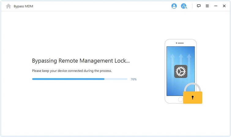 how to remove remote management lock on iphone or ipad