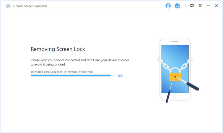 start to unlock ipad password