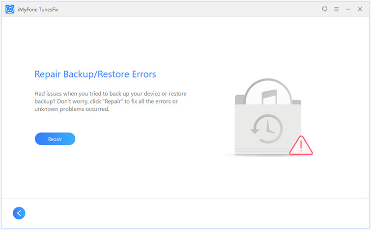 repair restore error