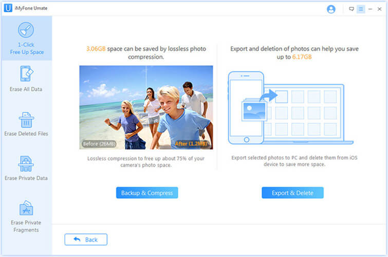 compress and export iphone photos