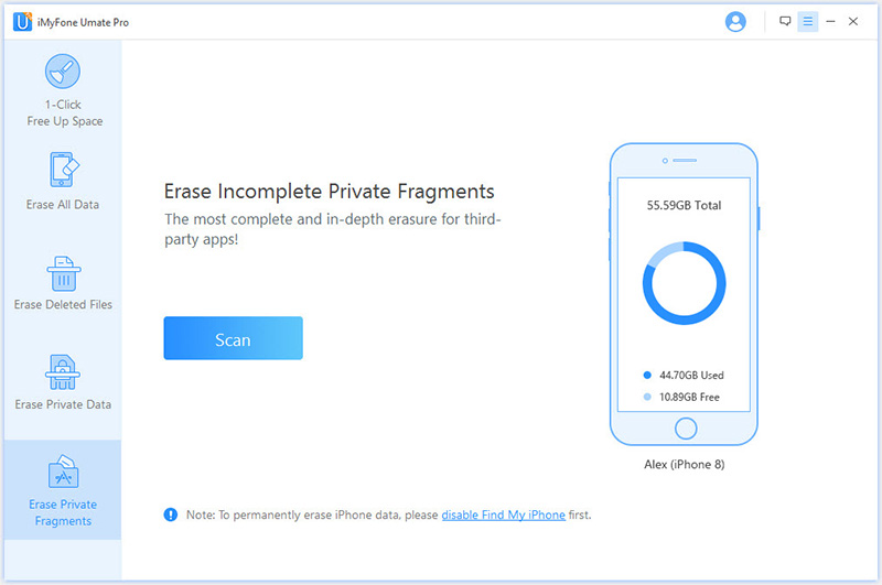 Imyfone Umate Pro – Data Eraser For Idevices