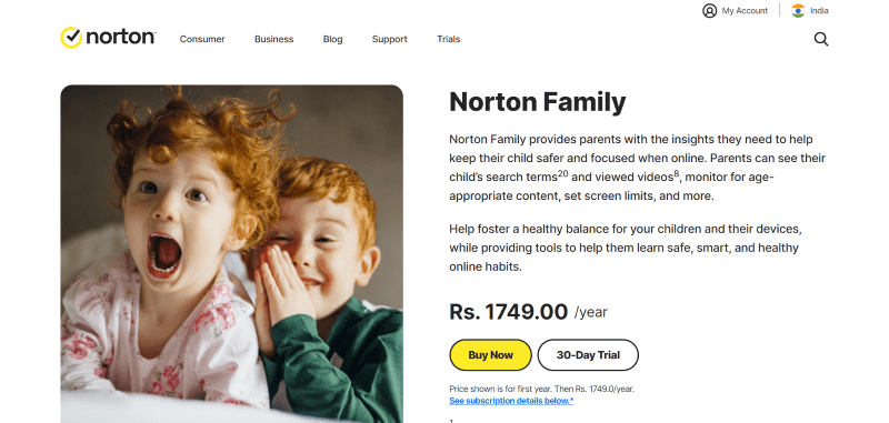 norton family app