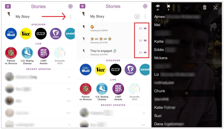How to Check My Snapchat Story Viewers