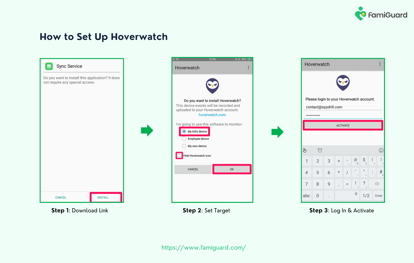 How to
    Setup Hoverwatch in Android - Part 1