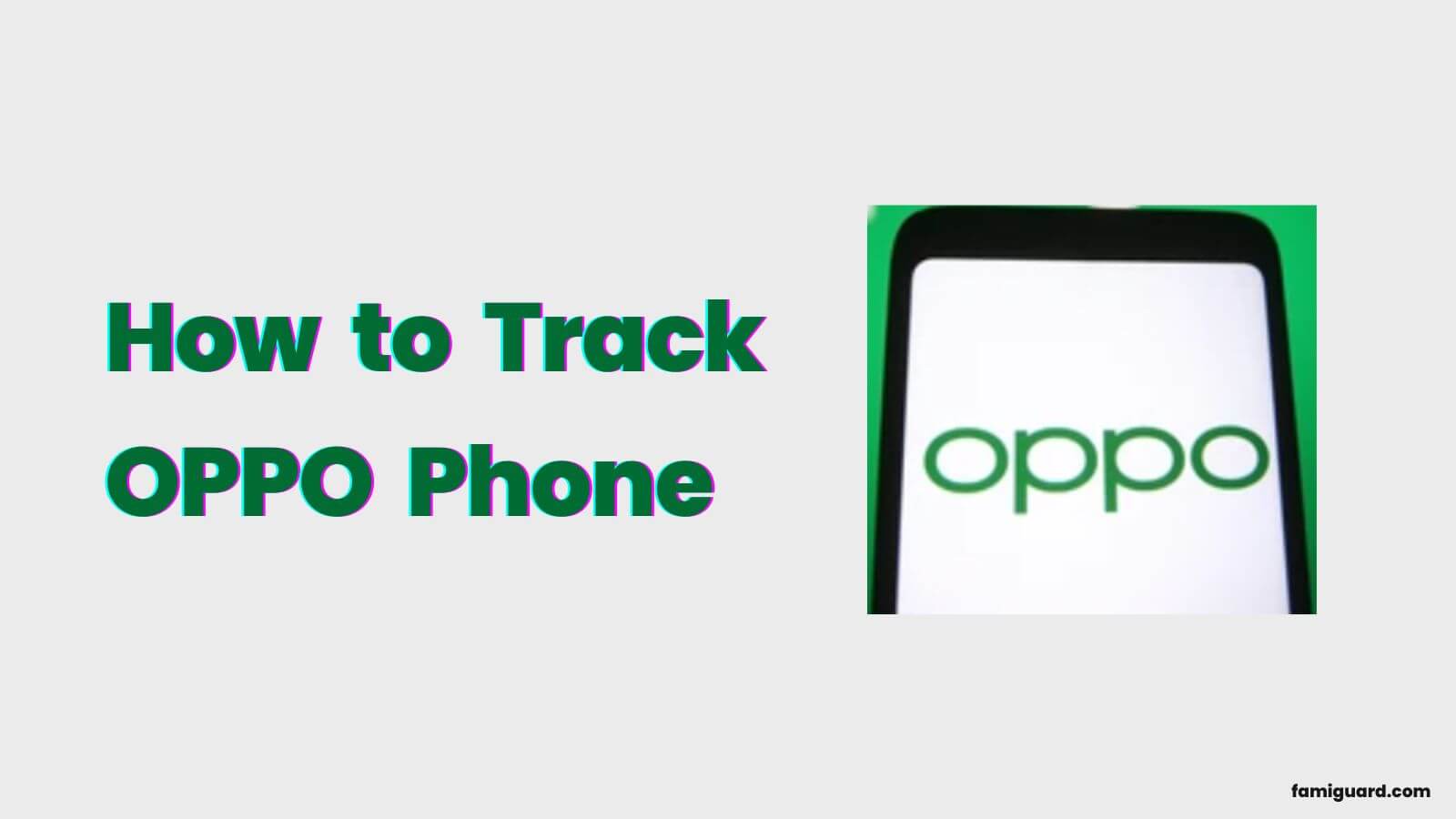 how to track OPPO phone