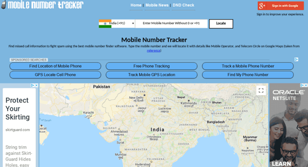 online cell phone  tracker