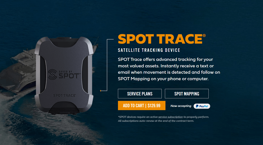 Spot Trace Satellite Tracking Device