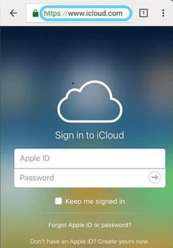 access icloud photos on android with icloud for website