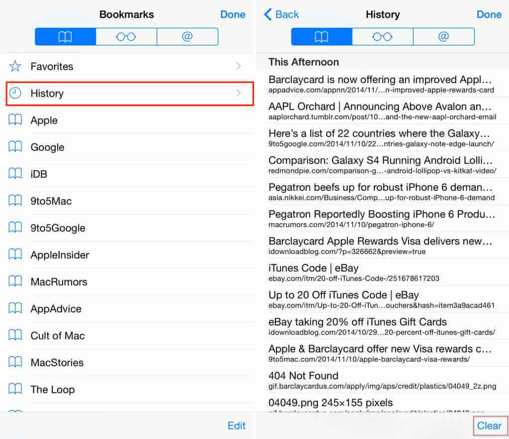 How to Check History in Safari iPhone