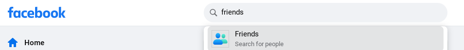 friends tab