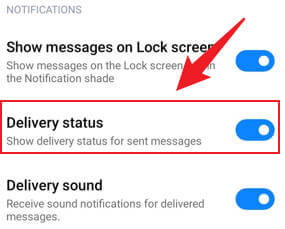 google message delivery