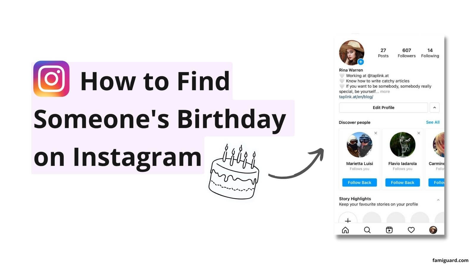 How to Find Someone's Birthday on Instagram