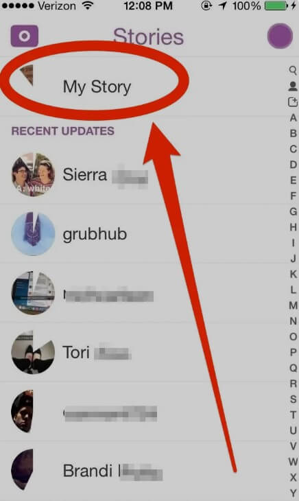 Check if they viewed your story