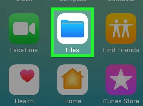 iphone downloaded files
