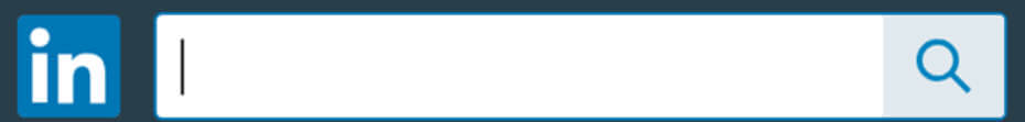 linkedin search bar