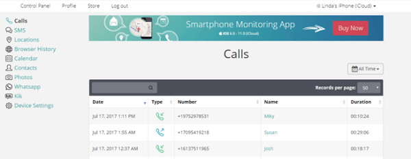 pumpic call monitor