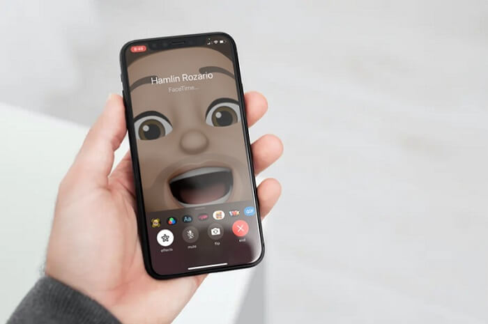record facetime call with second device