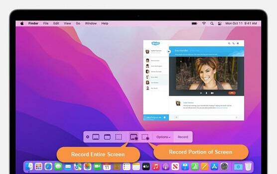 record skype video call on mac