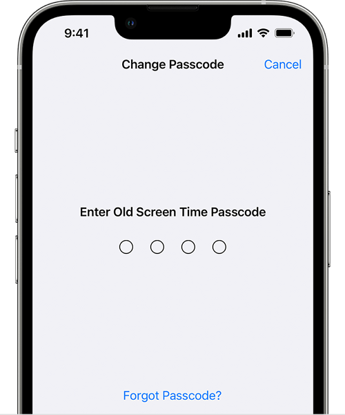 change passcode