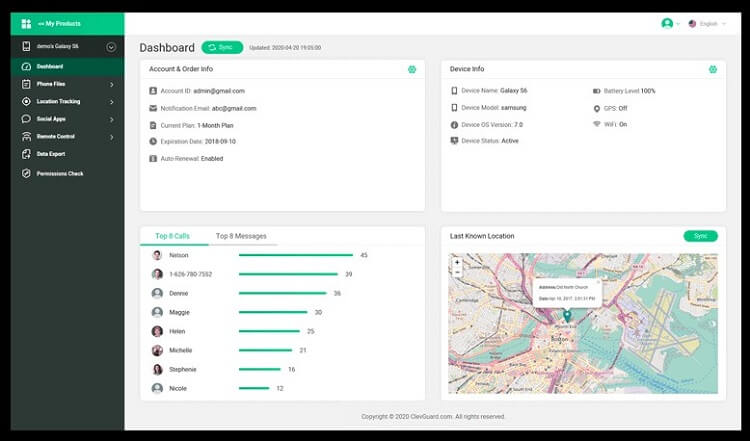 monitor snapchat on famiguard pro