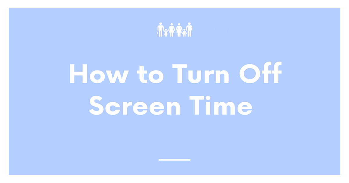 how
    to turn off screen time cover