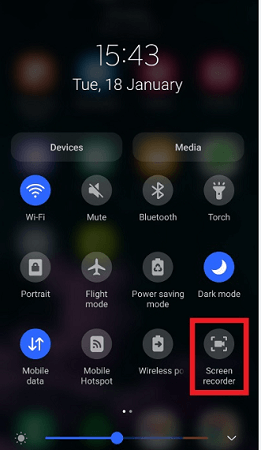 use screen recording android