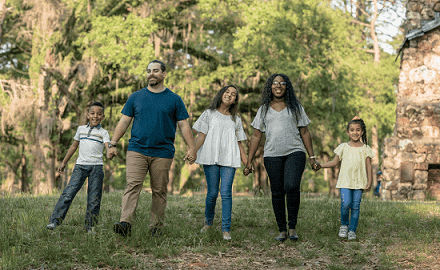 family outdoor