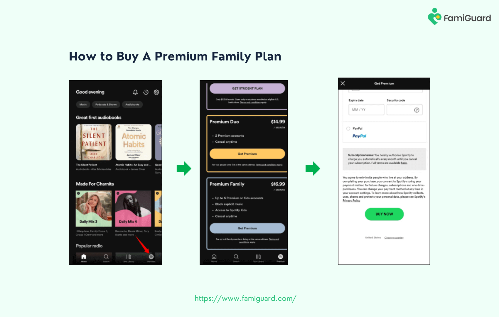 How to Buy A Spotify Premium Family Plan